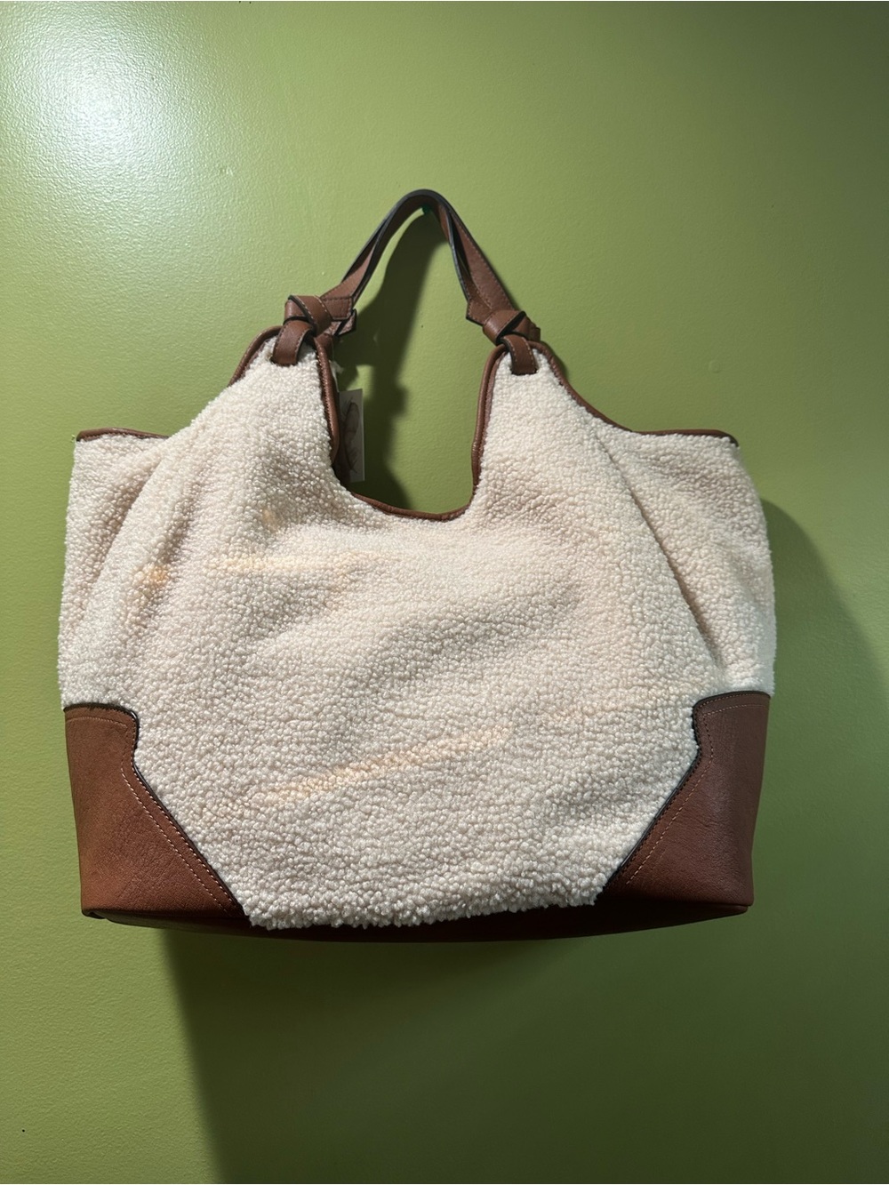 Jessica Simpson Tote bag with Brown Trim - Women’s Shoulder Bag - Picture 2 of 7